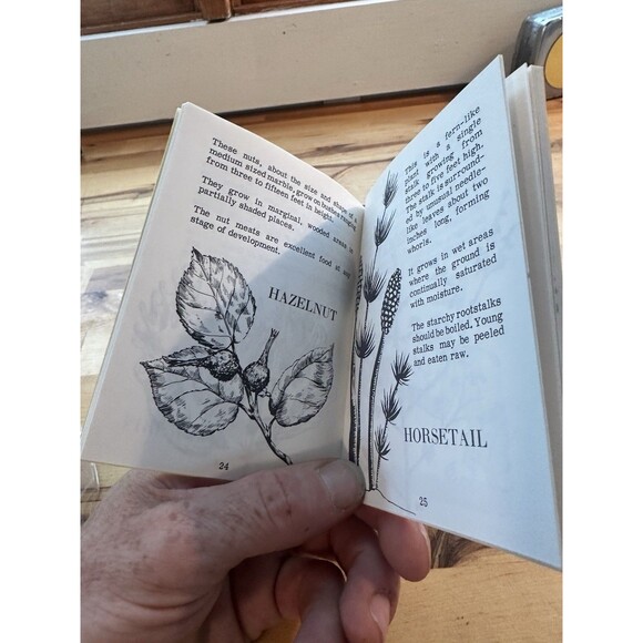 Vintage Pocket N Pak Library Food & Survival In The Wilderness Booklet Manual - Picture 6 of 6